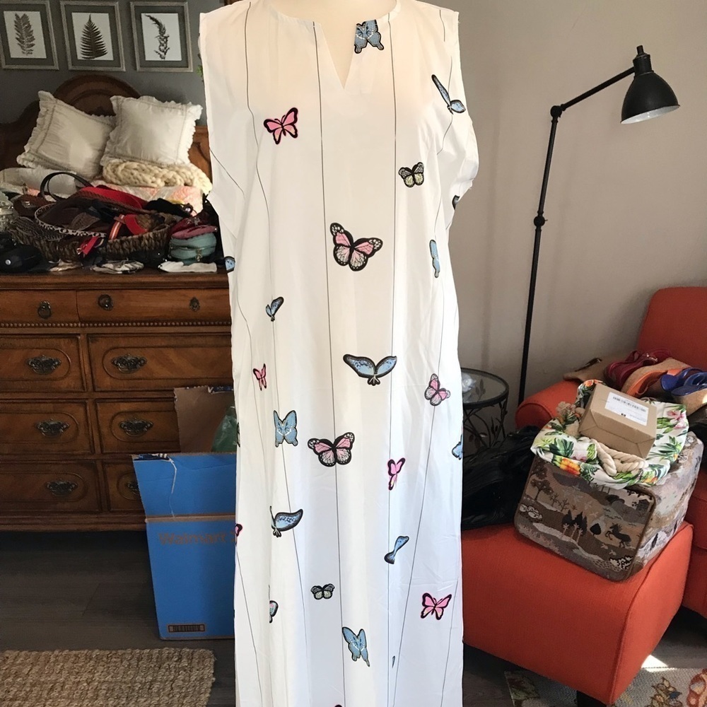 Butterfly Maxi Dress